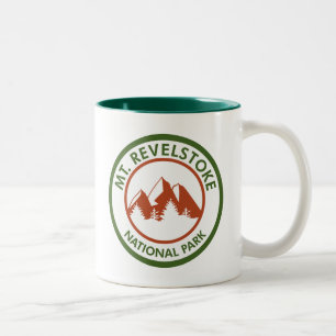 Nationaal park Revelstoke Tweekleurige Koffiemok