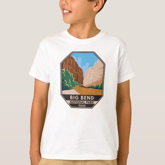 Nationaal park Rio Grande  T-Shirt (Voorkant)