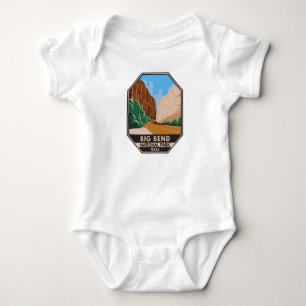 Nationaal park Rio Grande Vintage Big Bend Romper