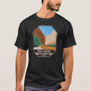 Nationaal park Rio Grande Vintage Big Bend T-shirt