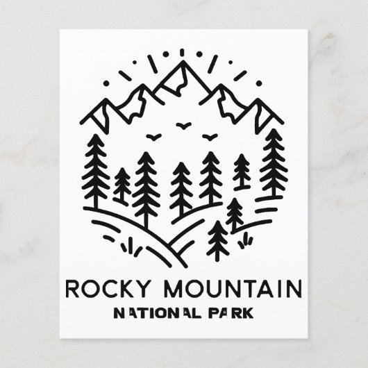 Nationaal park Rocky Mountain (Voorkant)