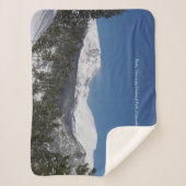 Nationaal park Rocky Mountain 2 sherpa blanket Sherpa Deken (Voorkant)