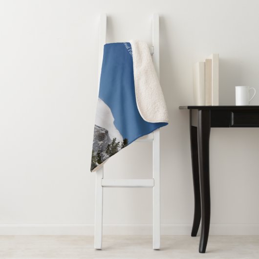 Nationaal park Rocky Mountain 2 sherpa blanket Sherpa Deken (In situ)