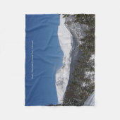 Nationaal park Rocky Mountain 2 vlootsdeken Fleece Deken (Voorkant)