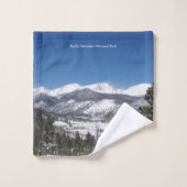 Nationaal Park Rocky Mountain Bad Handdoek (Wasdoekje)