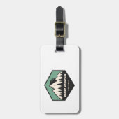 Nationaal park Rocky Mountain Bagagelabel (Voorkant verticaal)