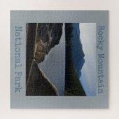Nationaal Park Rocky Mountain Beer meer Jigzaag Pu Legpuzzel (Horizontaal)