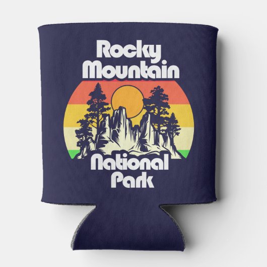 Nationaal park Rocky Mountain Blikjeskoeler (Achterkant)