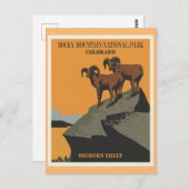 Nationaal park Rocky Mountain Briefkaart (Voorkant / Achterkant)