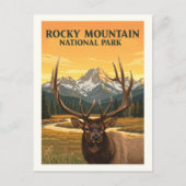 Nationaal Park  Rocky Mountain Briefkaart (Voorkant)