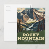 Nationaal park Rocky Mountain Briefkaart (Voorkant / Achterkant)