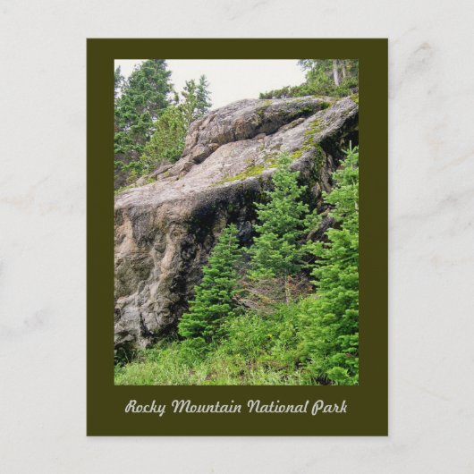 Nationaal park Rocky Mountain Briefkaart (Voorkant)