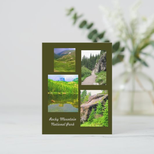 Nationaal park Rocky Mountain Briefkaart (Staand voorkant)