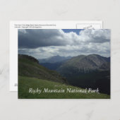 Nationaal park Rocky Mountain Briefkaart (Voorkant / Achterkant)