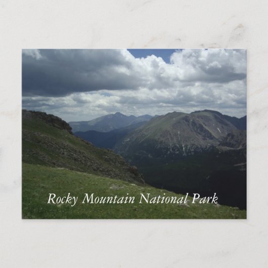 Nationaal park Rocky Mountain Briefkaart (Voorkant)