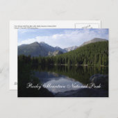Nationaal park Rocky Mountain Briefkaart (Voorkant / Achterkant)