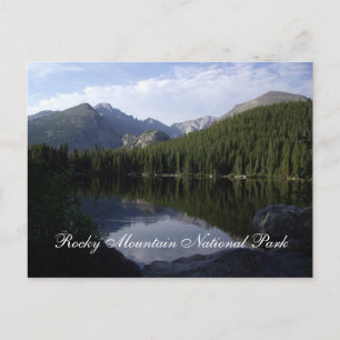 Nationaal park Rocky Mountain Briefkaart