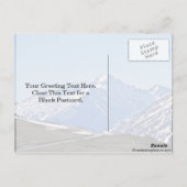 Nationaal park Rocky Mountain Briefkaart (Achterkant)