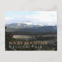 Nationaal park Rocky Mountain Briefkaart