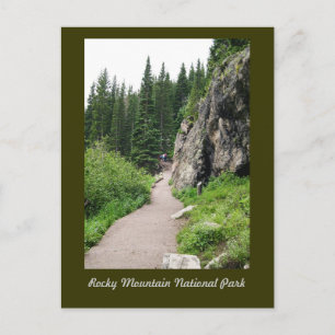 Nationaal park Rocky Mountain Briefkaart
