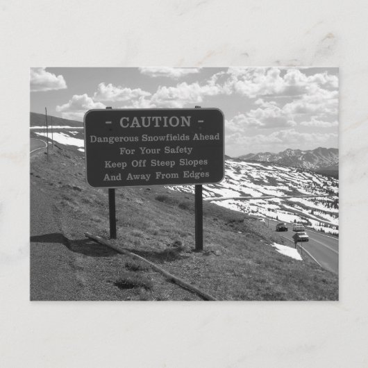 Nationaal park Rocky Mountain Briefkaart (Voorkant)