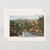 Nationaal Park Rocky Mountain Briefkaart (Voorkant / Achterkant)