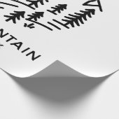 Nationaal park Rocky Mountain Cadeaupapier (Hoek)