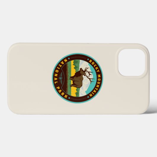 Nationaal park Rocky Mountain Case-Mate iPhone Case (Achterkant (horizontaal))