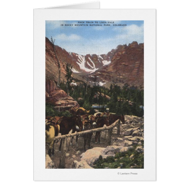 Nationaal park Rocky Mountain, CO (Voorkant)