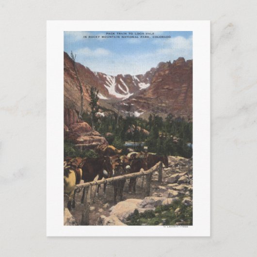 Nationaal park Rocky Mountain, CO Briefkaart (Voorkant)