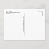 Nationaal park Rocky Mountain, CO, kenteken Briefkaart (Achterkant)