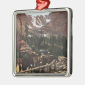 Nationaal park Rocky Mountain, CO Metalen Ornament (Links)