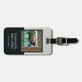 Nationaal park Rocky Mountain | Elk Bagagelabel (Voorkant horizontaal)