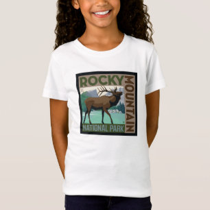 Nationaal park Rocky Mountain Elk T-shirt