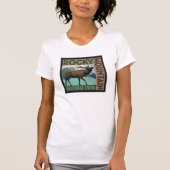 Nationaal park Rocky Mountain | Elk T-shirt (Voorkant)