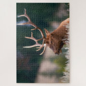 Nationaal Park Rocky Mountain Elk Yellowstone Legpuzzel (Verticaal)