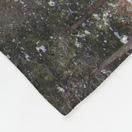 Nationaal Park Rocky Mountain Fleece Deken (Hoek)