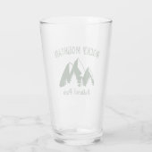 Nationaal park Rocky Mountain Glas (Achterkant)