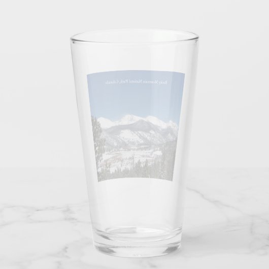 Nationaal Park Rocky Mountain Glas (Achterkant)