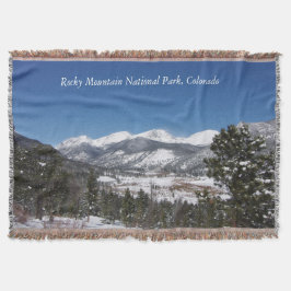 Nationaal Park Rocky Mountain gooit deken