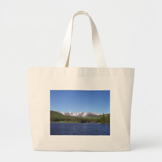 Nationaal park Rocky Mountain Grote Tote Bag (Voorkant)