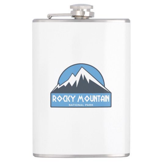 Nationaal park Rocky Mountain Heupfles (Voorkant)