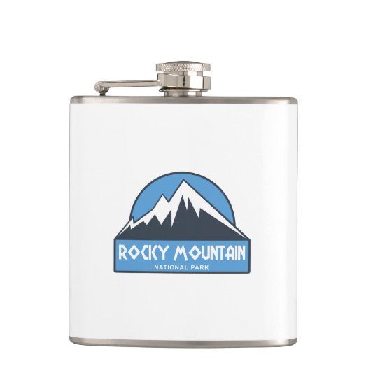 Nationaal park Rocky Mountain Heupfles (Voorkant)