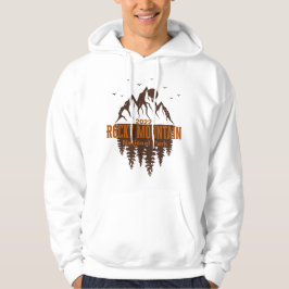 Nationaal Park Rocky Mountain Hoodie , op maat ges