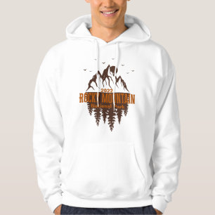 Nationaal Park Rocky Mountain Hoodie , op maat ges