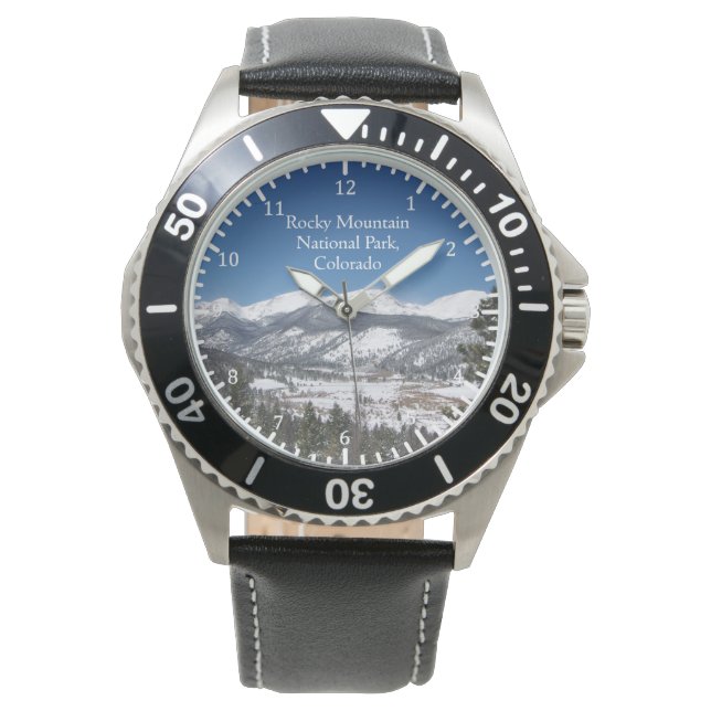 Nationaal Park Rocky Mountain Horloge (Voorkant)