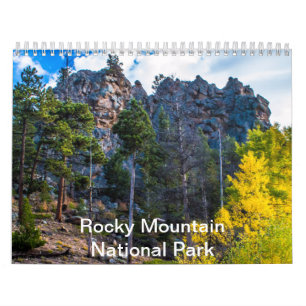 Nationaal park Rocky Mountain Kalender