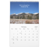Nationaal park Rocky Mountain Kalender (Feb 2027)
