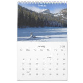 Nationaal park Rocky Mountain Kalender (Jan 2026)