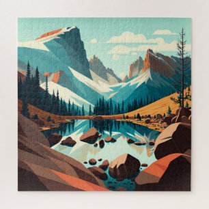 Nationaal park Rocky Mountain Legpuzzel